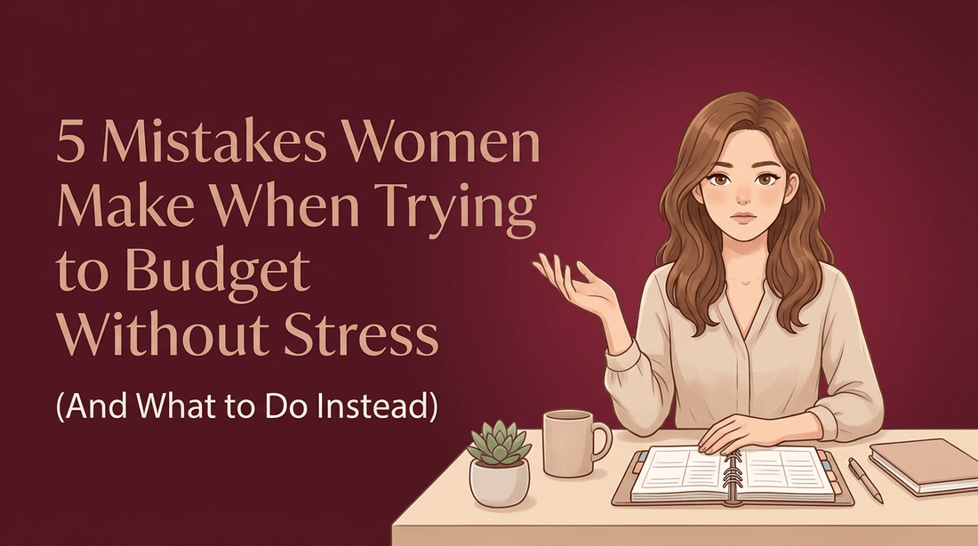 5 Mistakes Women Make When Trying to Budget Without Stress (And What to Do Instead) - bloom budget