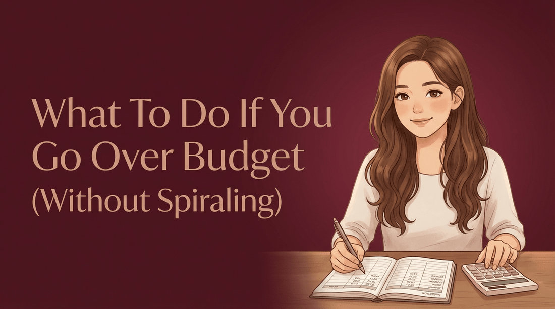 What To Do If You Go Over Budget (Without Spiraling) - bloom budget